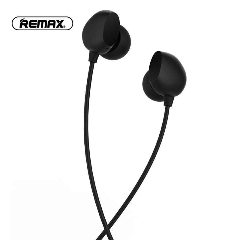 Remax Rm Earphones In Ear Headphones With Microphone Black