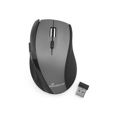 MediaRange optical 5-button mouse, wireless – Inspire Trading