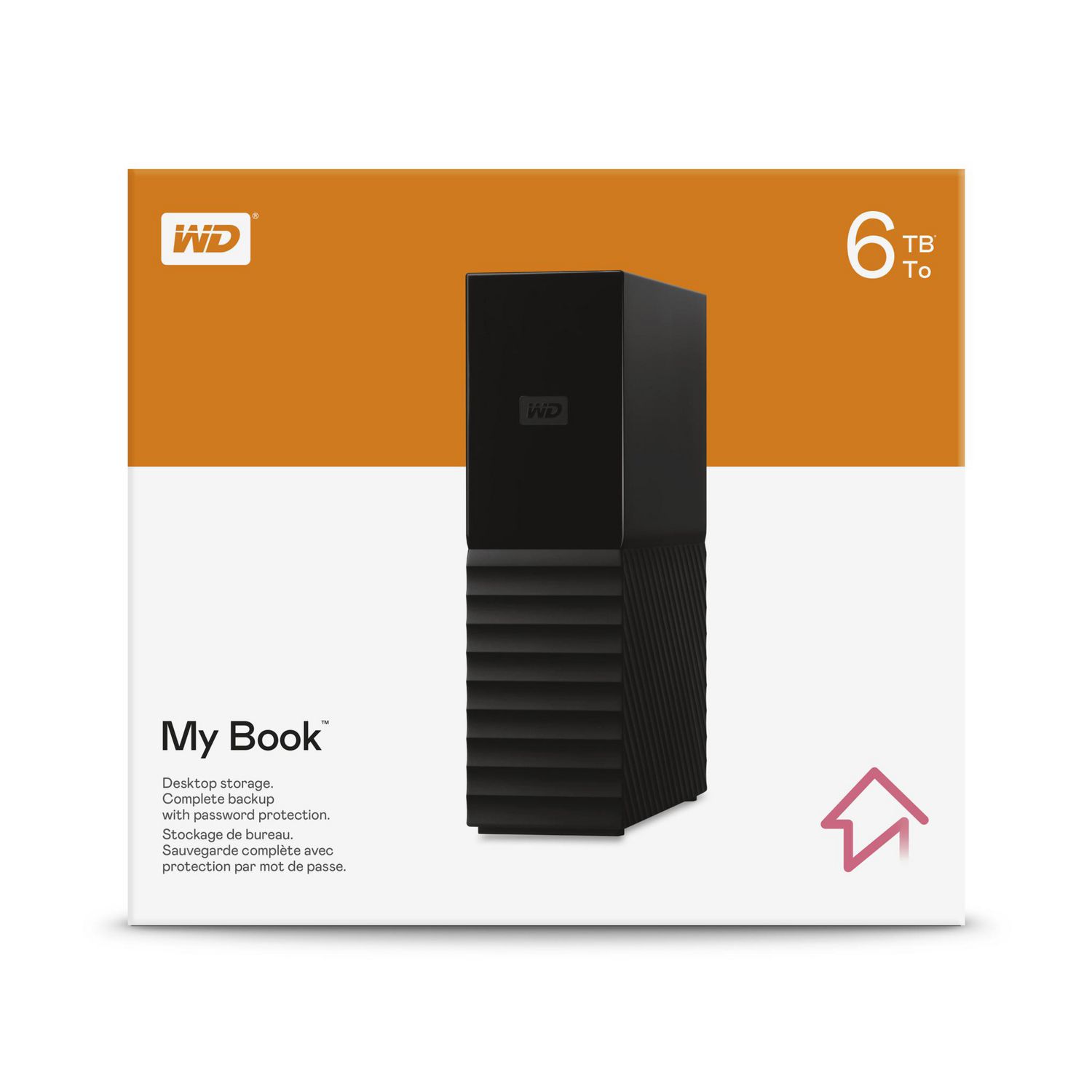 New WD 6TB My Book Desktop USB deals 3.0 External Hard Drive Desktop Storage