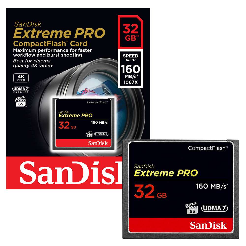 CFカード SanDisk Extreme 32GB コンパクトフラッシュ