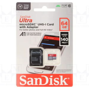SanDisk Ultra  microSDXC 64GB With Adapter Class 10 A1