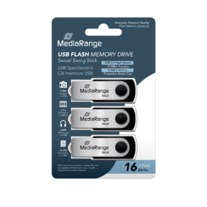 MediaRange USB 16GB Pack 3