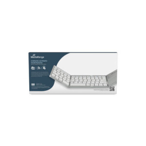 MediaRange Foldable wireless keyboard with 63 keys and touchpad (QWERTY)
