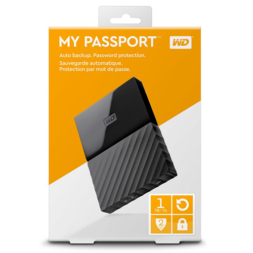 WD My Passport 1TB Black – Inspire Trading