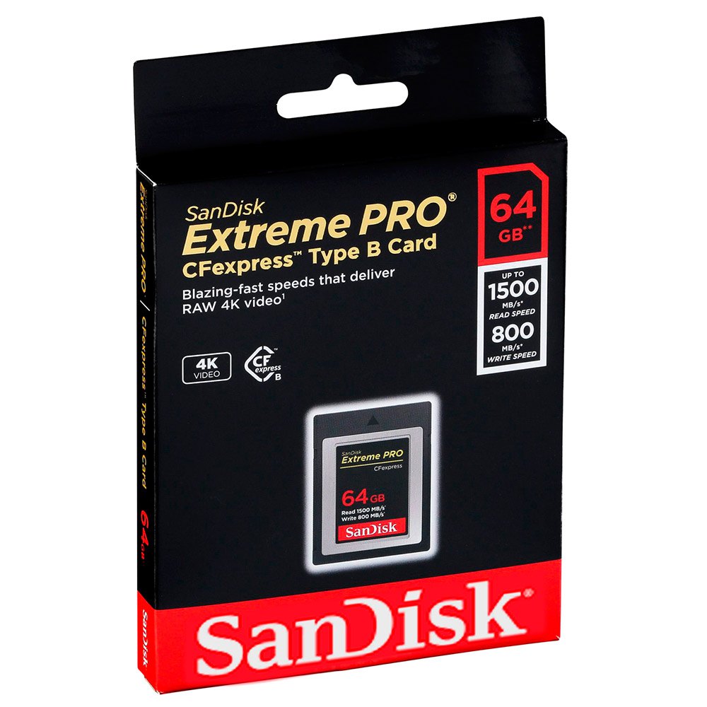 SanDisk 64GB Extreme PRO CFexpress Card Type B – Inspire Trading