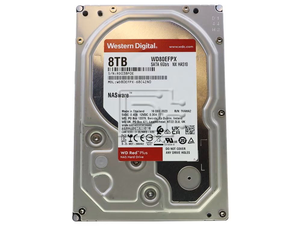 WD 8TB Red NAS Internal HDD