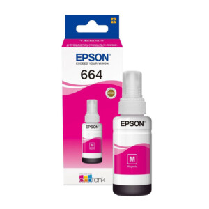 Epson T6643 Magenta ink bottle