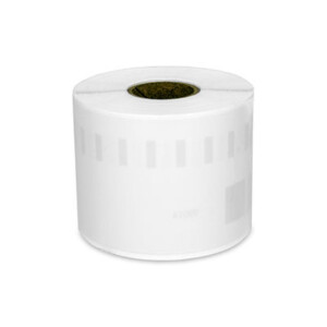 MediaRange Multi-purpose paper labels, for label printers using Dymo 99010/S0722370, permanent adhesive, 28x89mm, 130 pcs, black on white