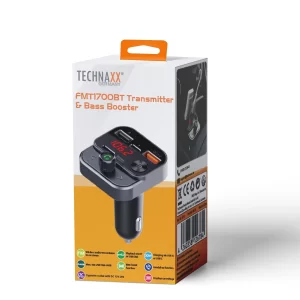 Technaxx FMT1700BT transmitter and bass amplifier