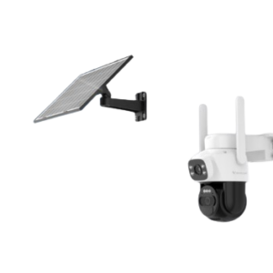 Vstarcam outdoor camera 2 lens WIFI with solar panel IP66 waterproof