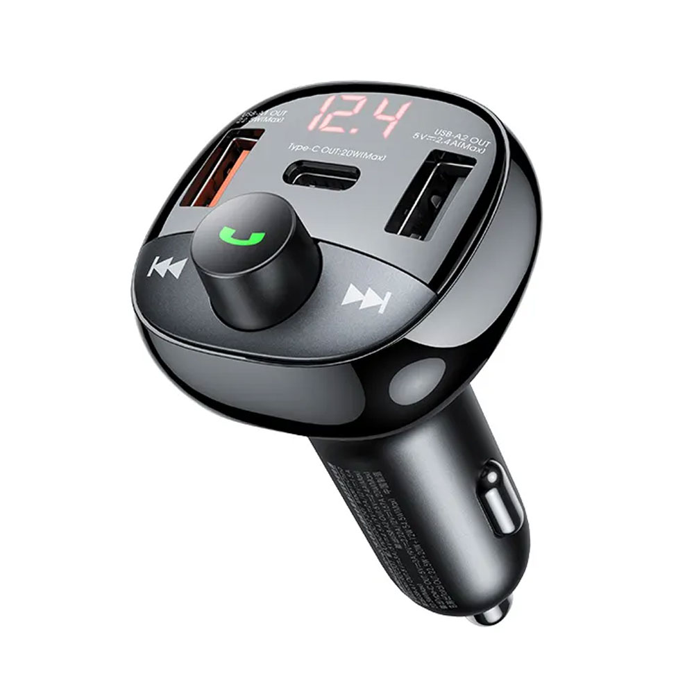Remax Call/FM Player Fast Car Charger 64.5W