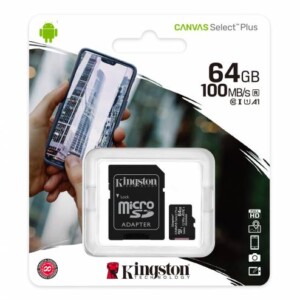 Kingston MicroSDHC Canvas Select Plus 64GB Memory Card