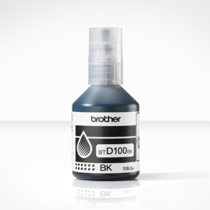 Brother Genuine BTD100BK Ultra High Yield Black Ink Bottle